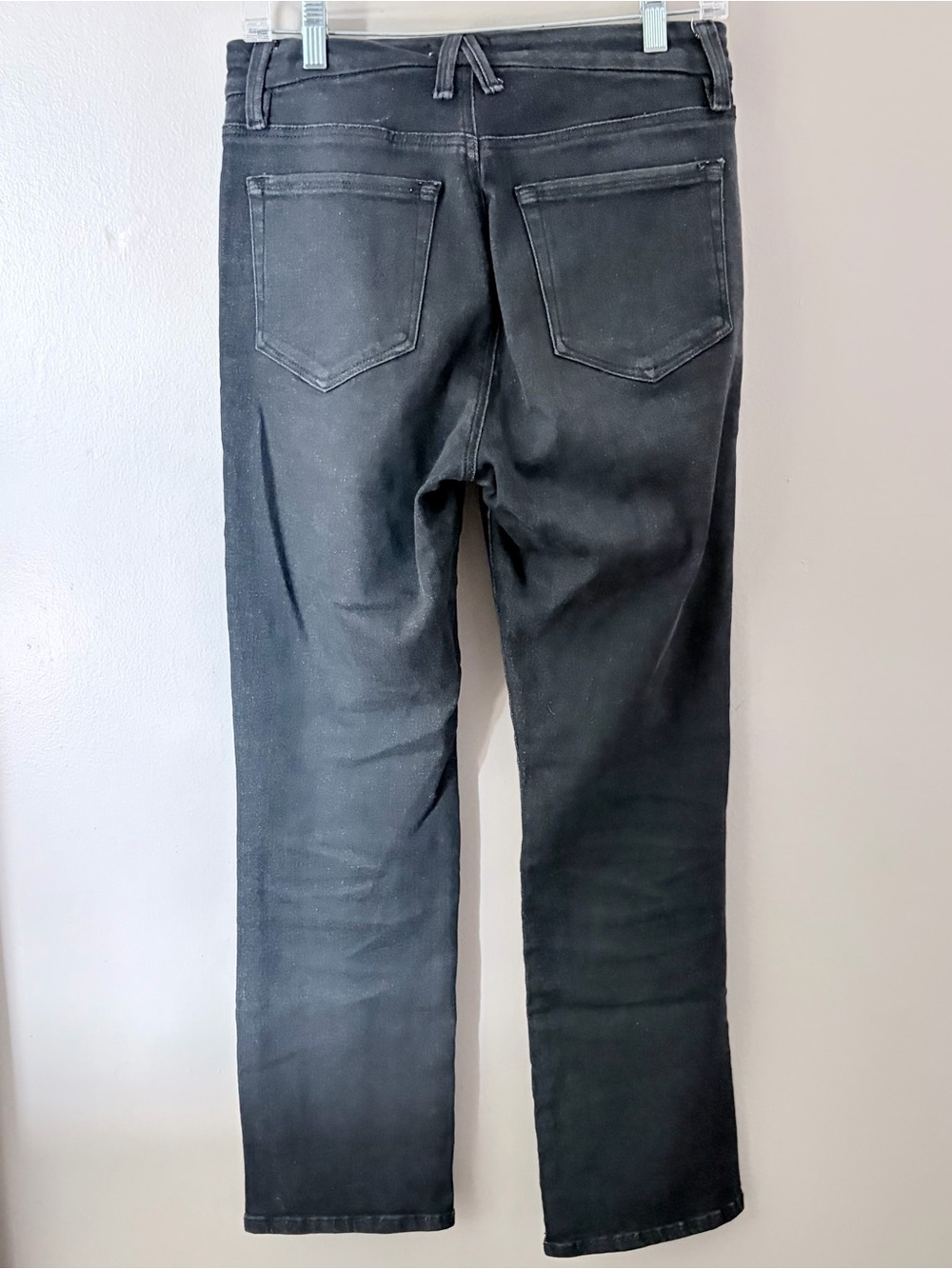 Good American Good Straight Black Jeans Size 6/28 - Picture 5 of 10